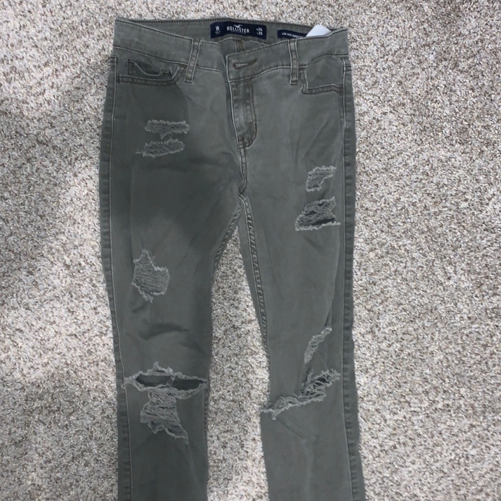 Light green/grey jeans